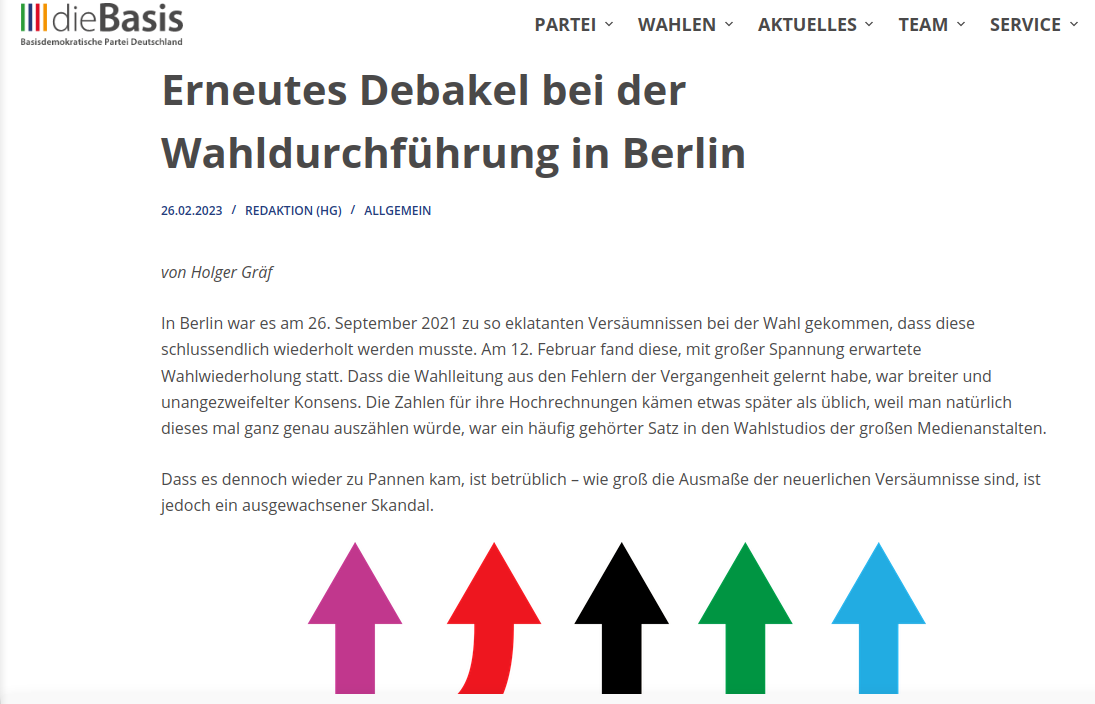 Berlin-Wahl