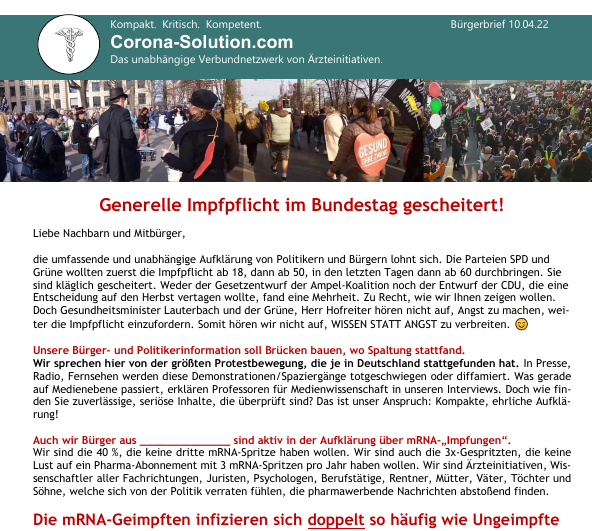 Bürgerbrief CS