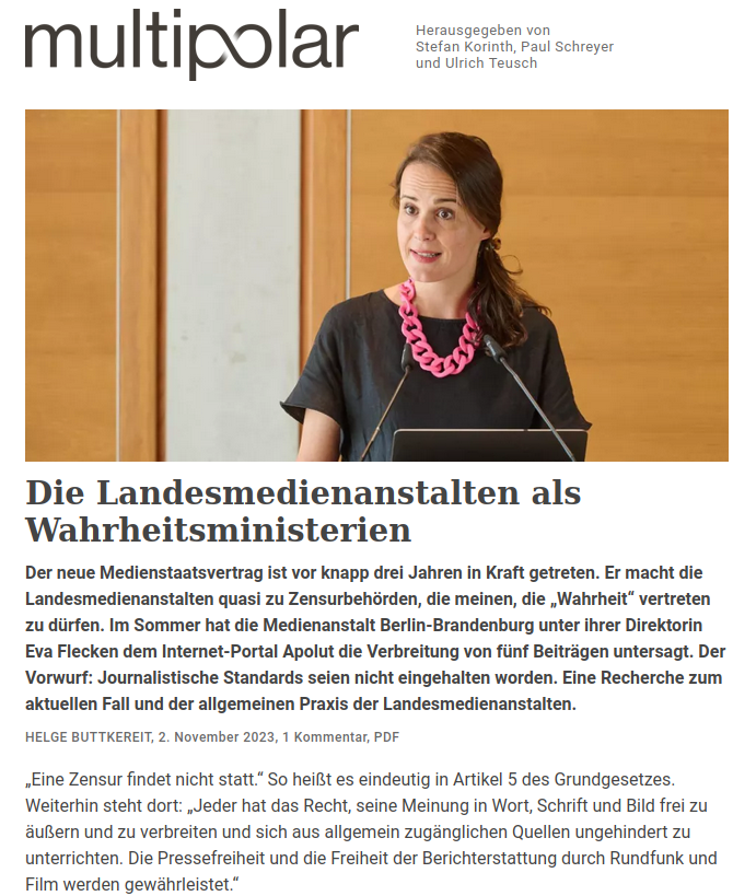 Wahrheitsministerium