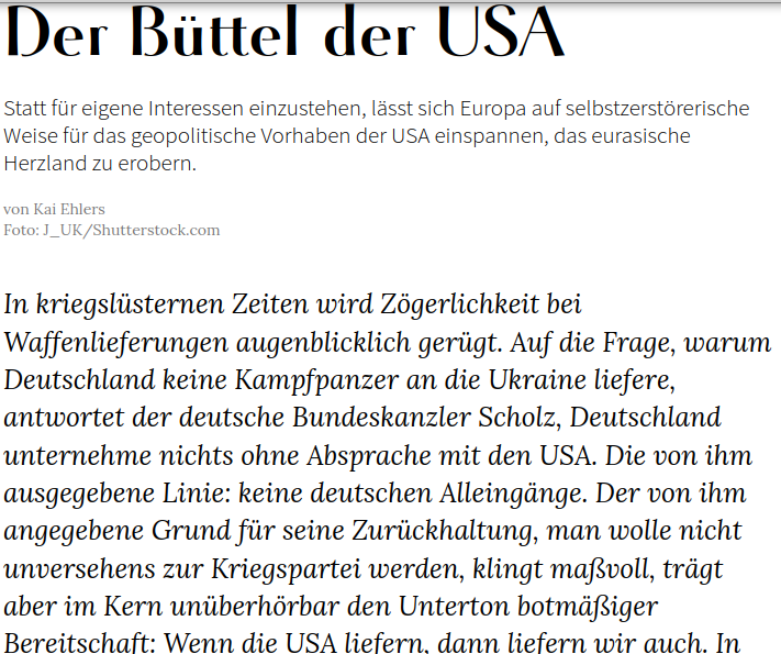 Büttel der USA