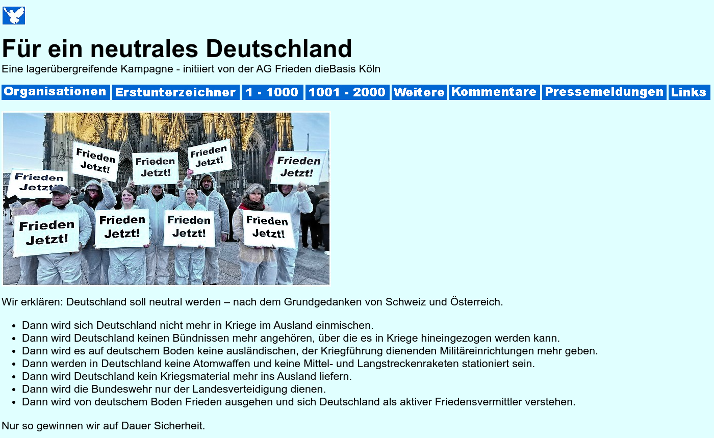 Neutrales Deutschland